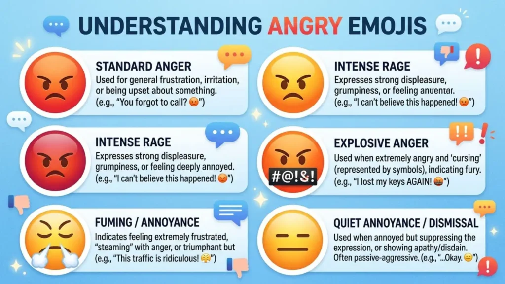 Angry Text Emoji Mean