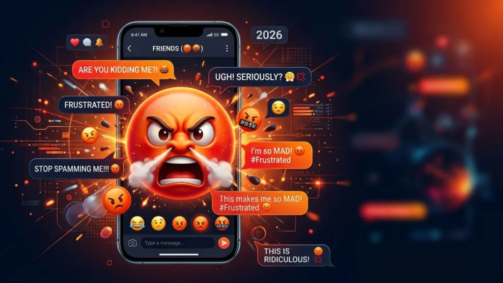 Trending Angry Text Emoji in 2026