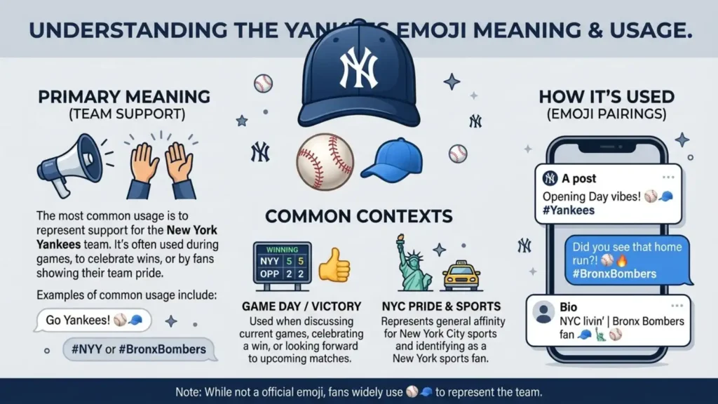Yankees Emoji Mean