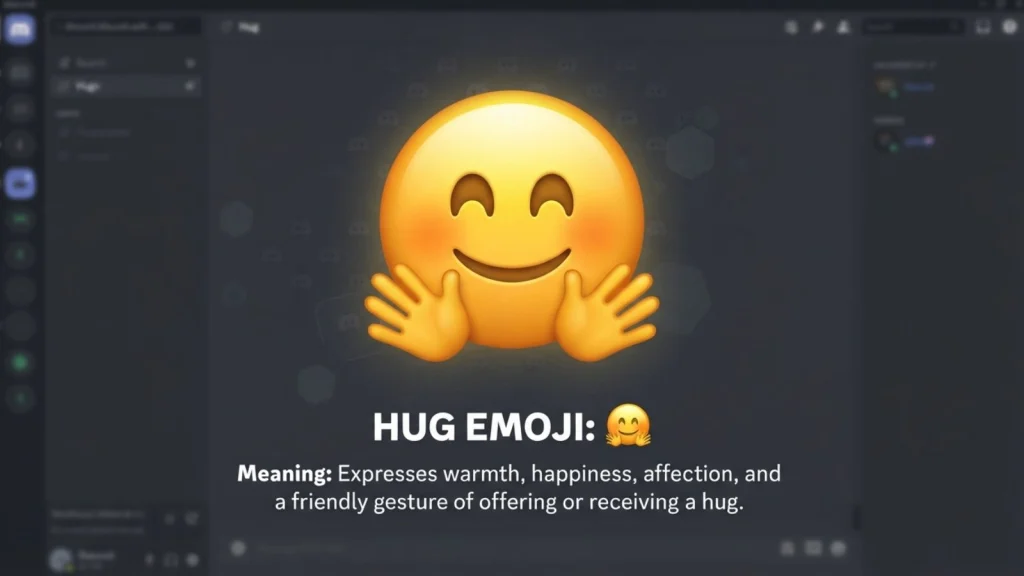 Discord Hug Emoji Mean