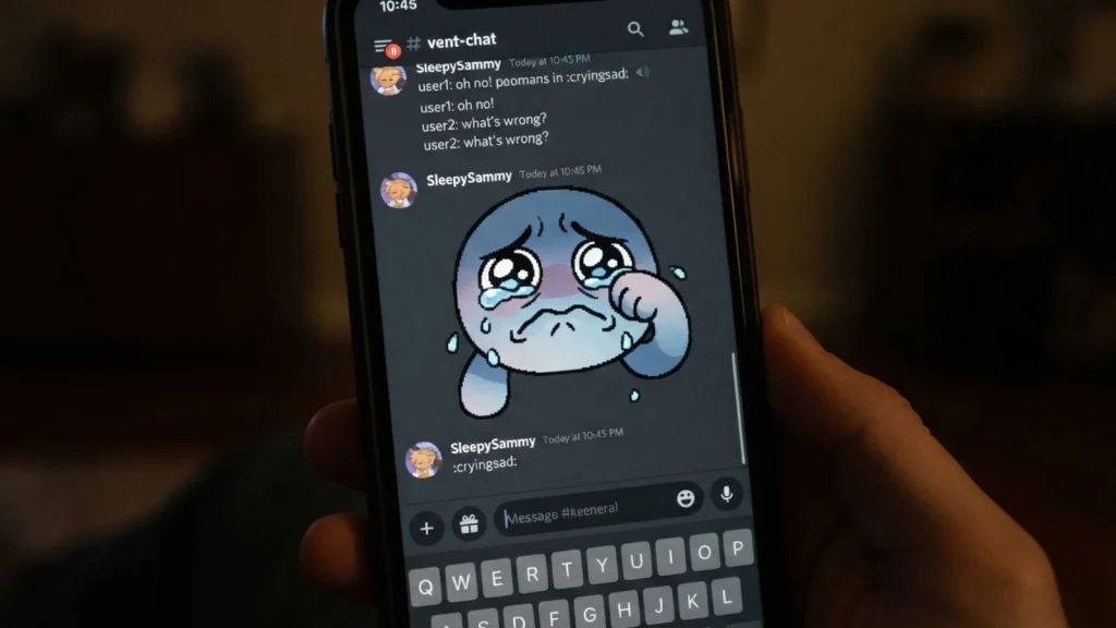 Sad Discord Emoji Mean