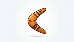 Boomerang Emoji
