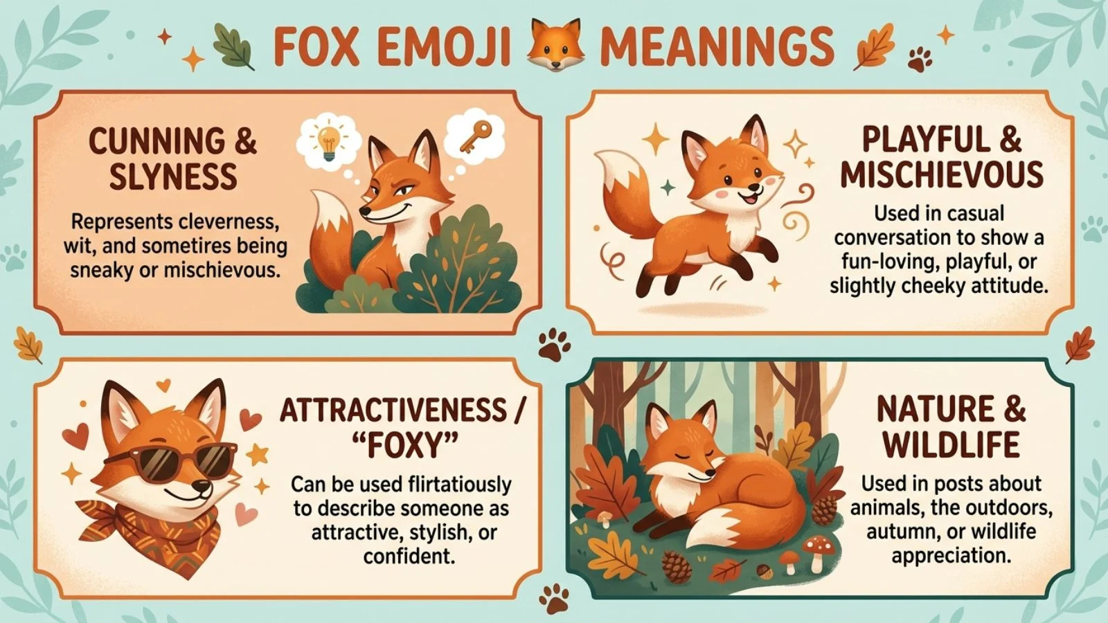 Fox Emoji Meaning