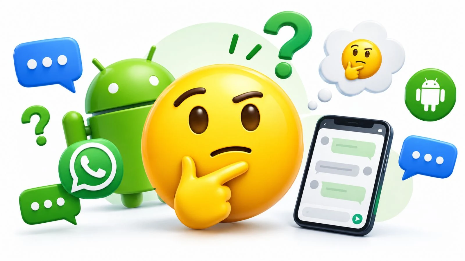 Android Thinking Emoji